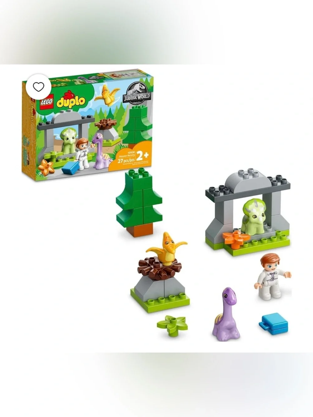 Lego Duplo 10938 Jurassic World Dino Nursery Set